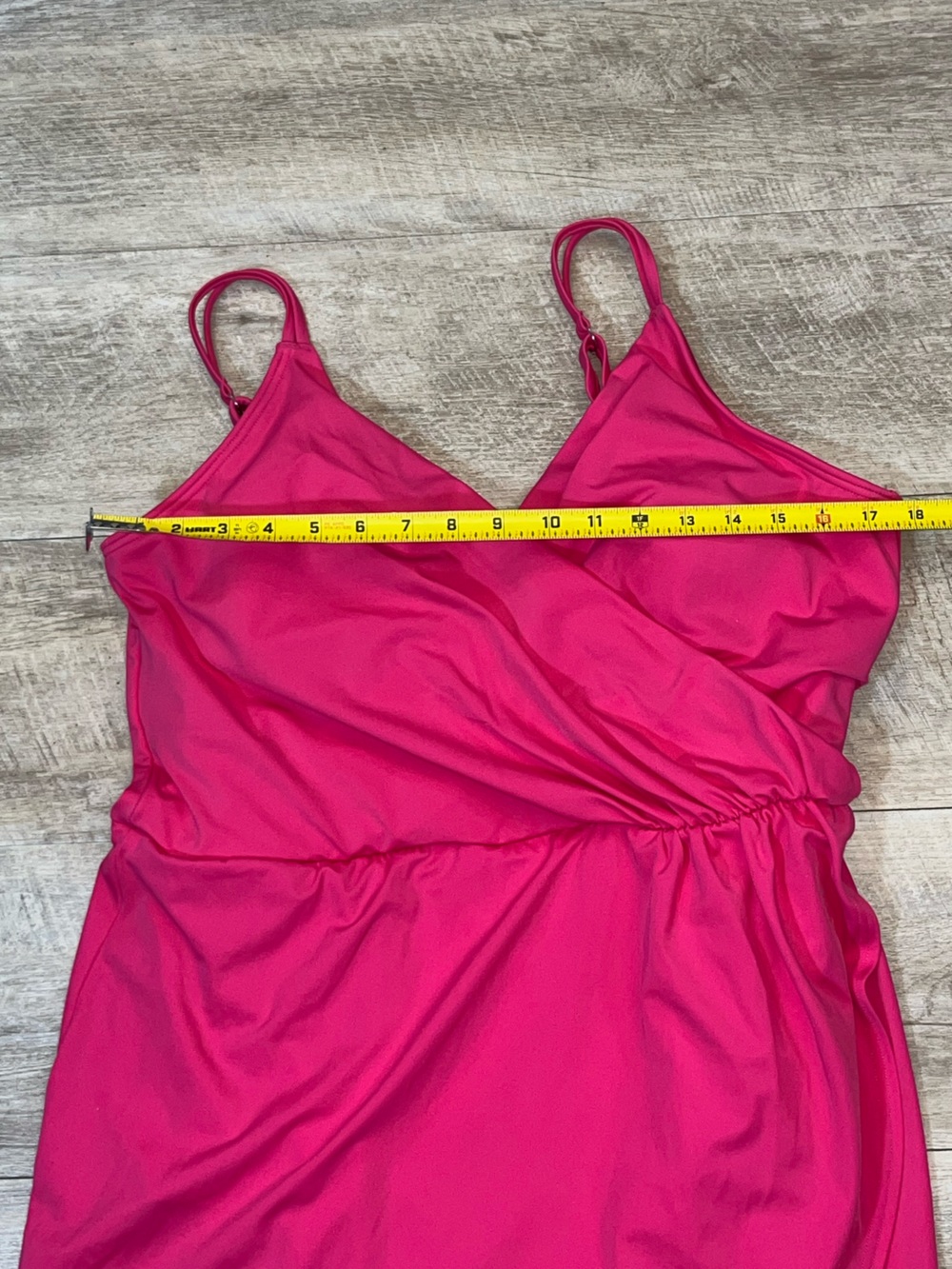 NWT Land’s End Women’s V- Neck Tulip Wrap Swim Dress Size XL (18) - Picture 8 of 11